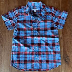 BURBERRY Children Shirt - Blue and Red Plaid